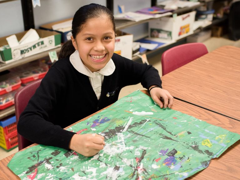 Catholic Partnership School child drawing